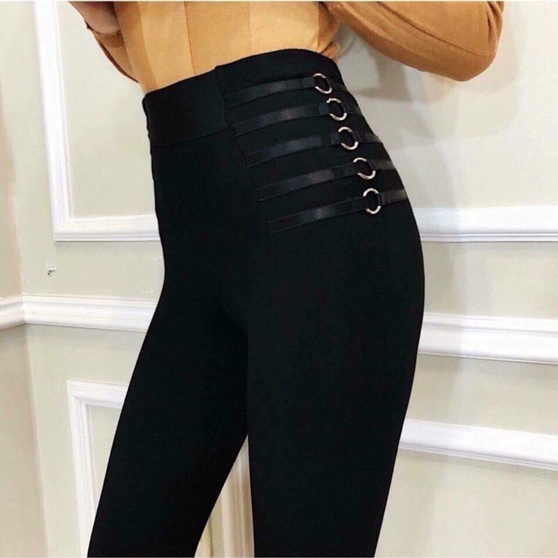 Quần legging nữ aoki tôn dáng chất dày dặn mềm mịn co giãn-xmtđ-mã legging aoki