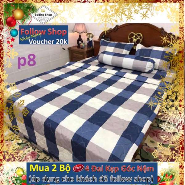 Set Hè và Ga Gối Poly Đủ Màu Đủ Size (Mẫu Mới 2018)