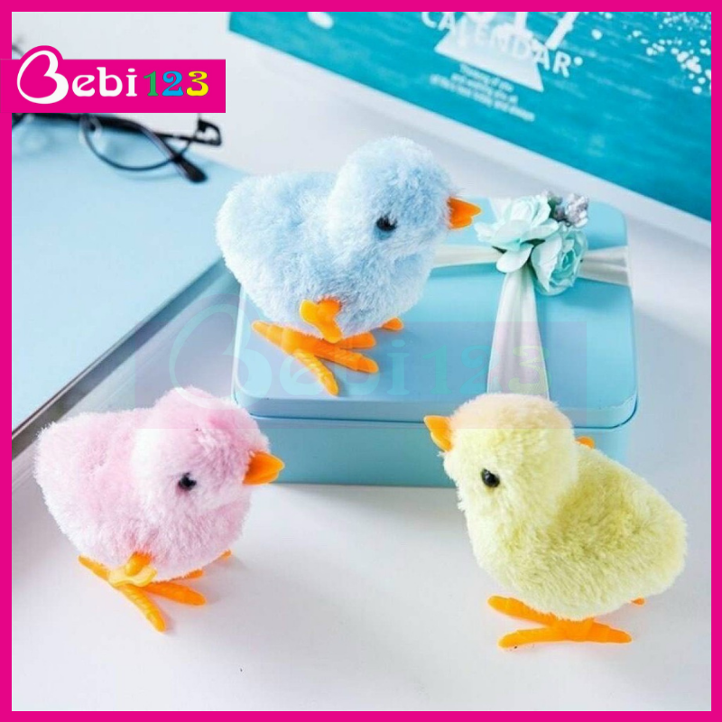 [HCM]Đồ chơi chú gà con vặn dây cót cho bé (giao màu ngẫu nhiên)