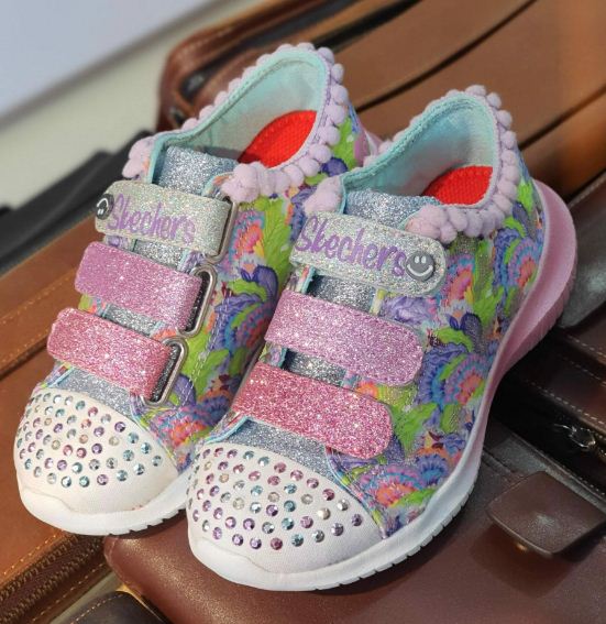 GIÀY SKECHER TRẺ EM 3 QUAI DÁN, GLK42