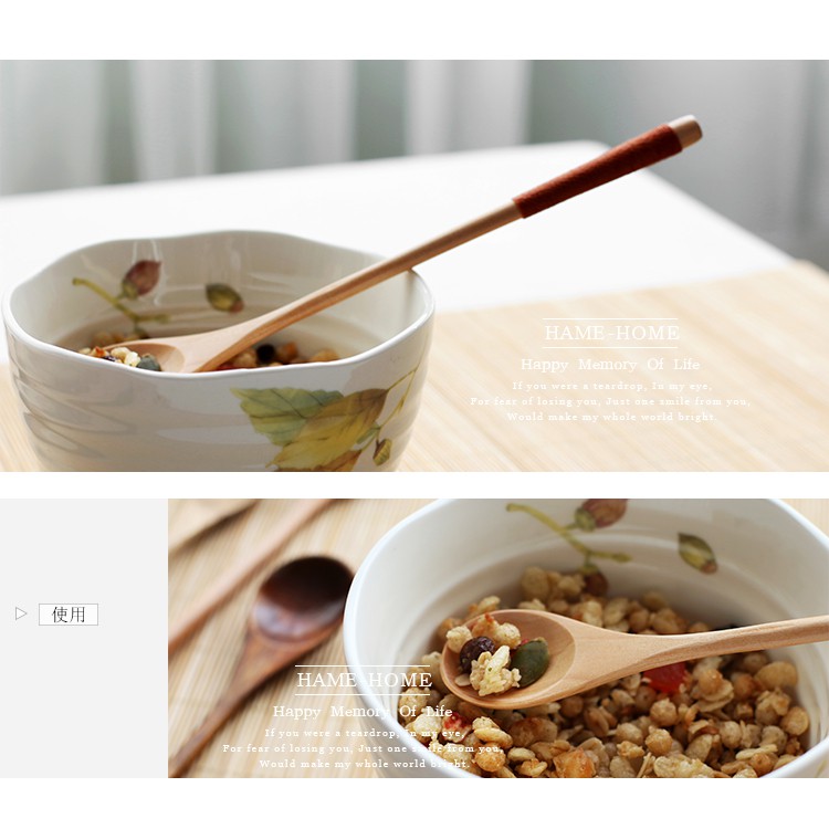 Muỗng Gỗ Dài Dùng Cà Phê Trà - Giba