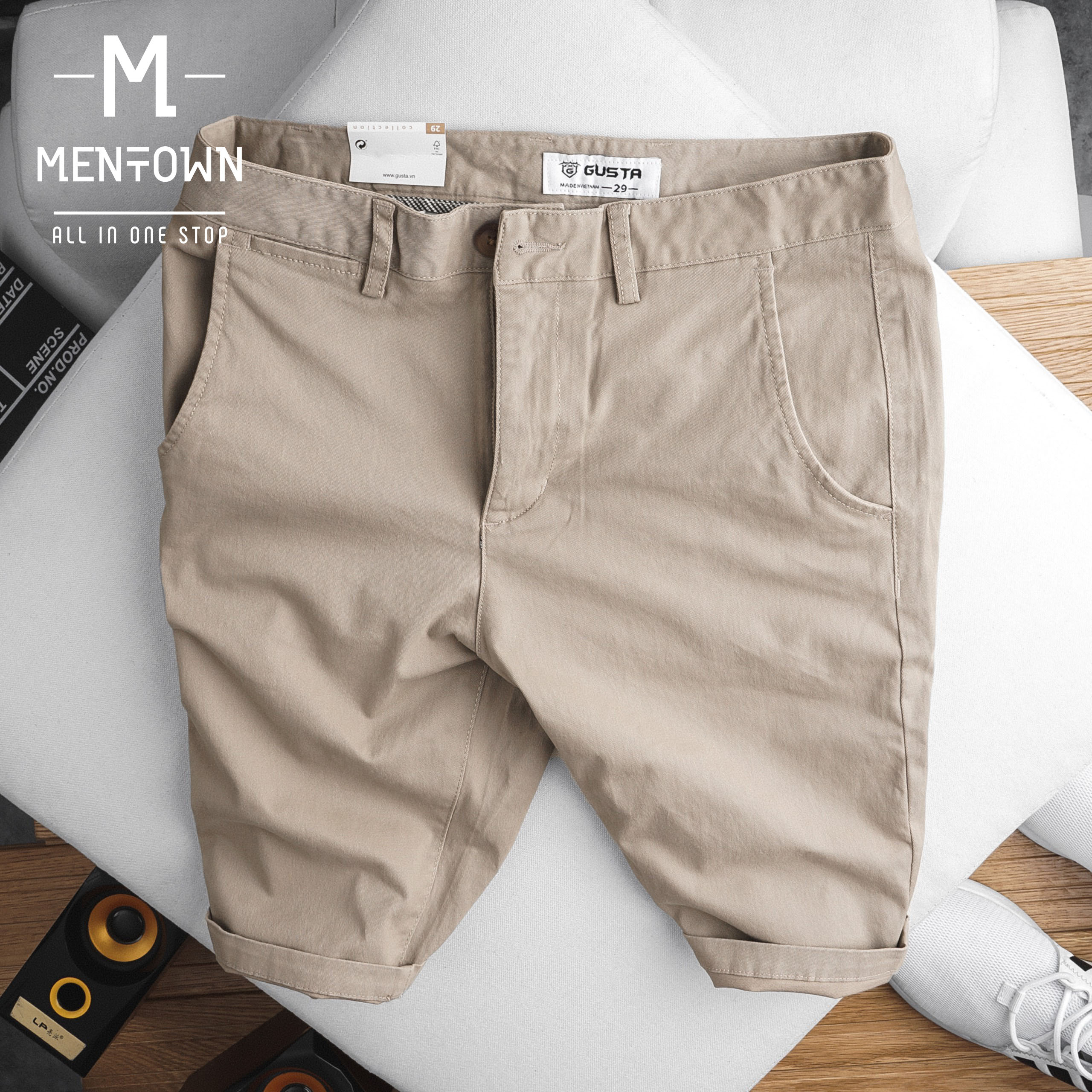 Quần short kaki Gusta