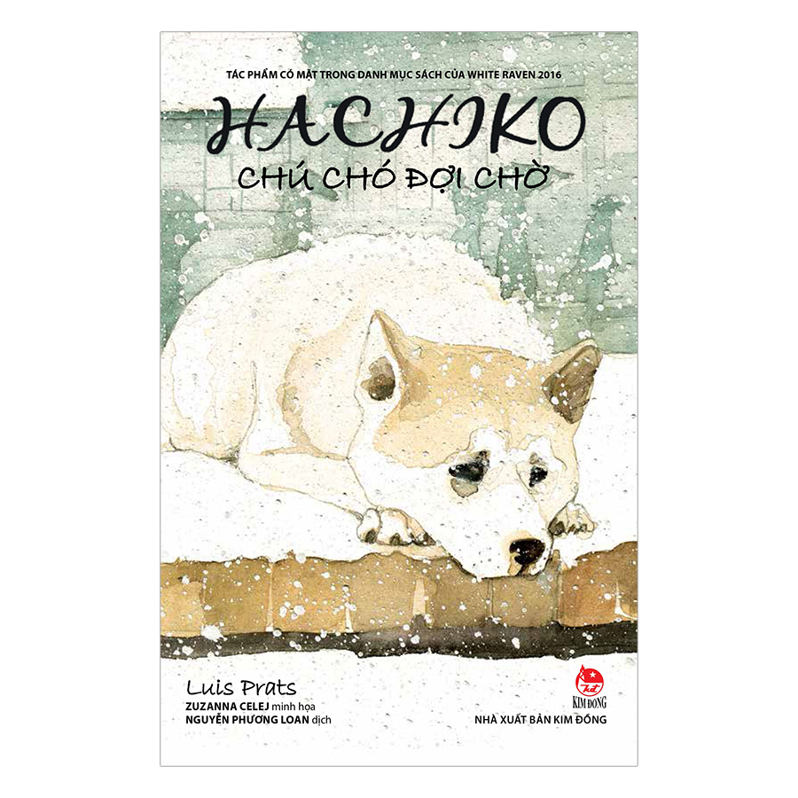 Sách - hachico - chú chó đợi chờ tái bản 2022 - luis prats