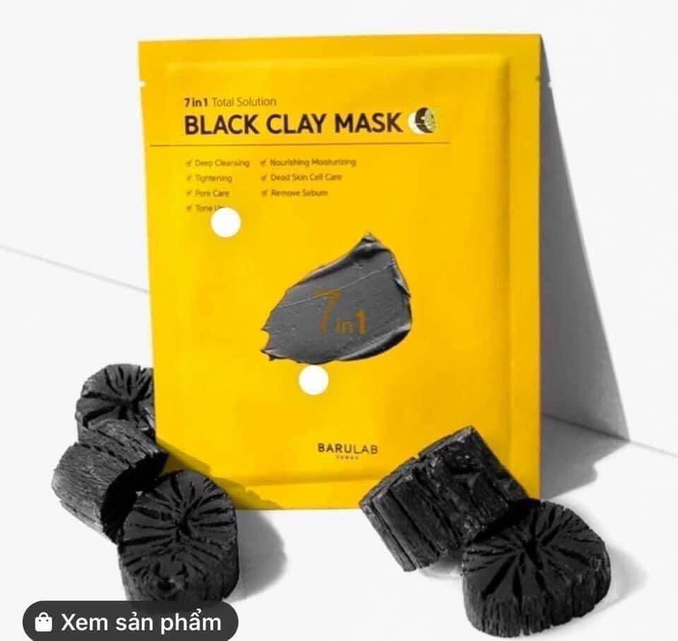 Mặt nạ miếng đất sét Black Clay mask