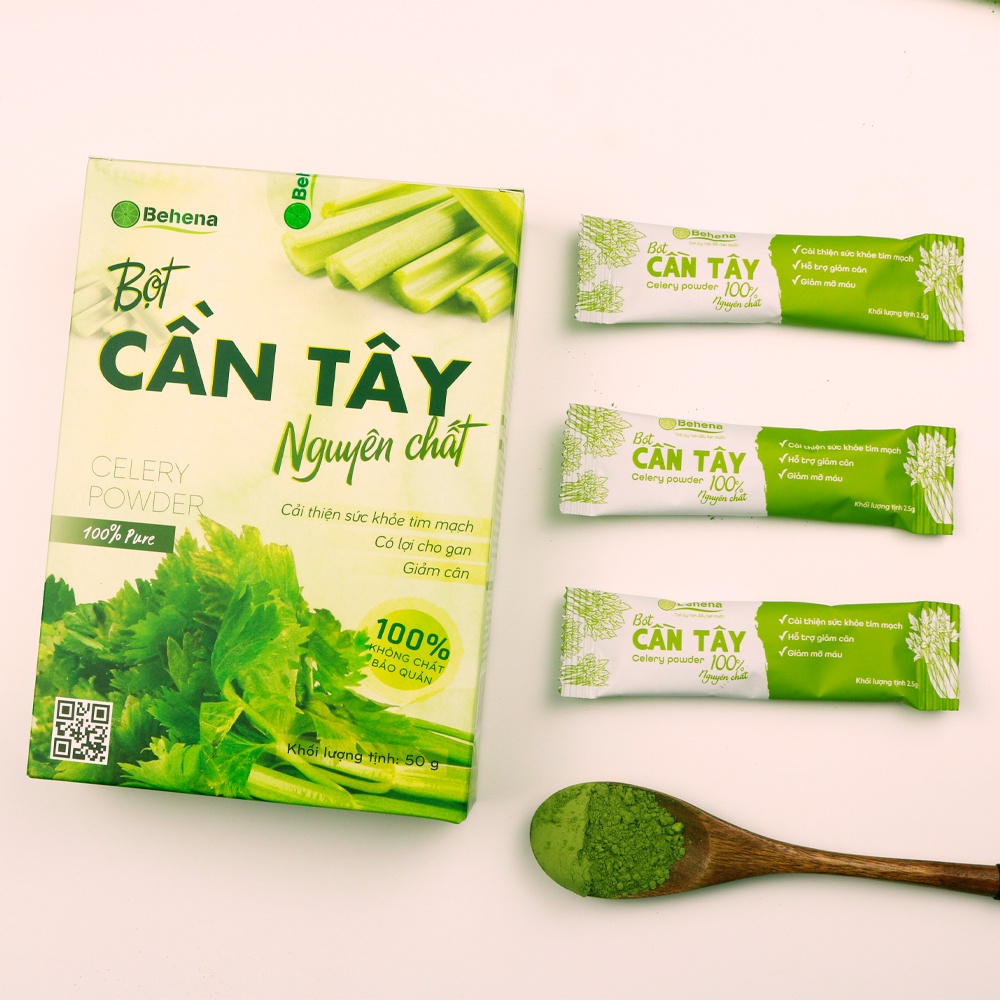 Bột Cần Tây Sấy Lạnh Behena hộp 50gr