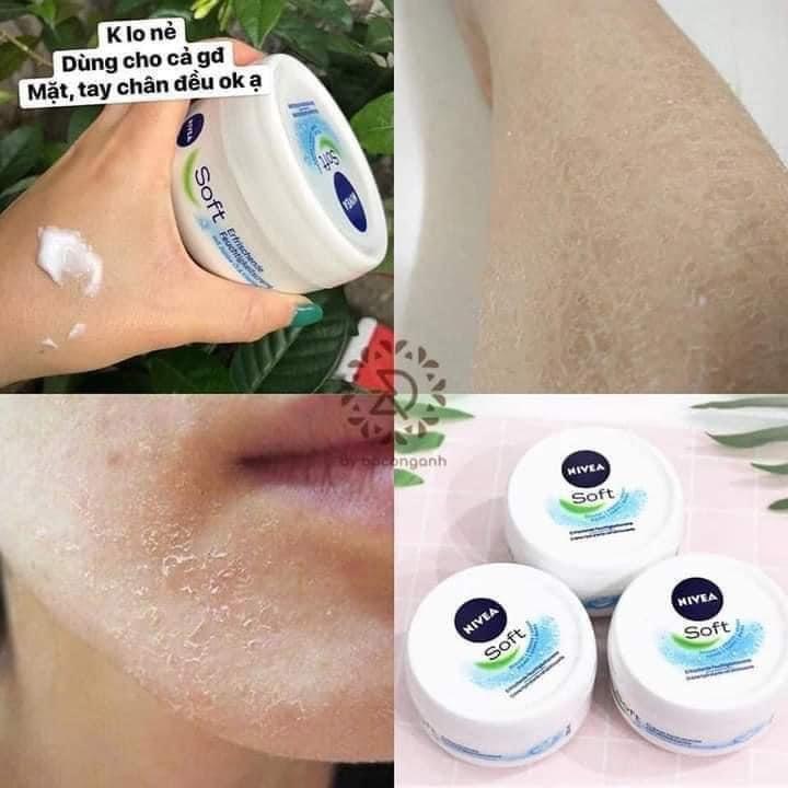 (chữ Đức xịn)Kem dưỡng da Nivea Soft 200ml