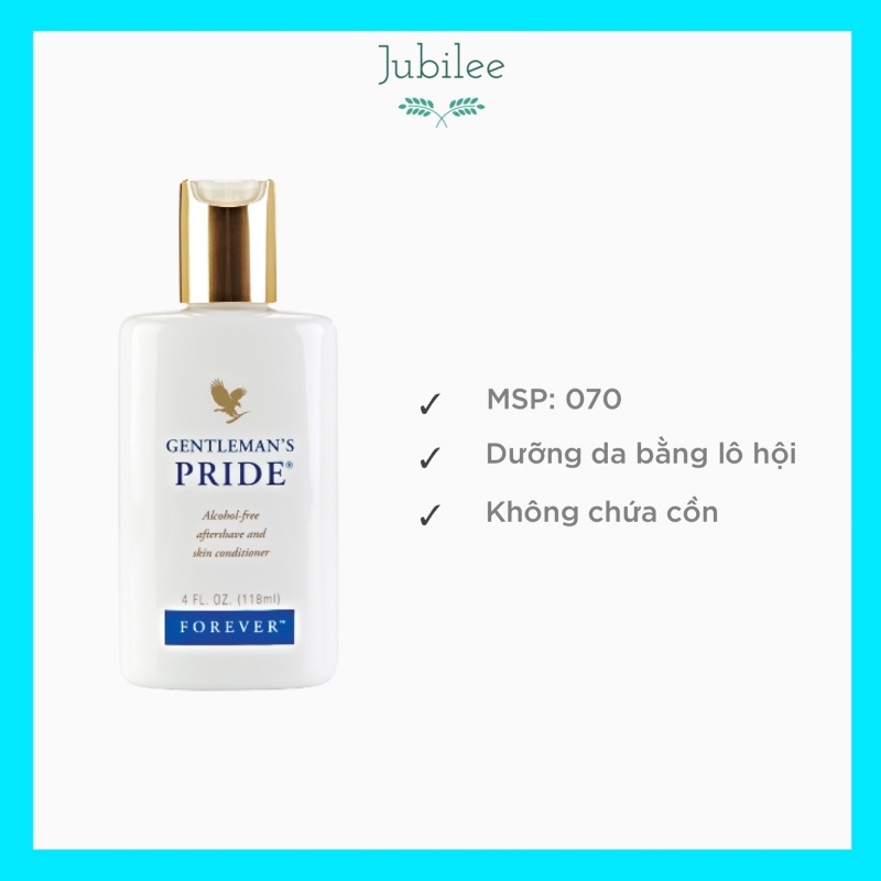 Kem dưỡng da sau khi cạo râu Gentlemen’s Pride Forever Living Products 070FLP 118ml Jubilee giá rẻ