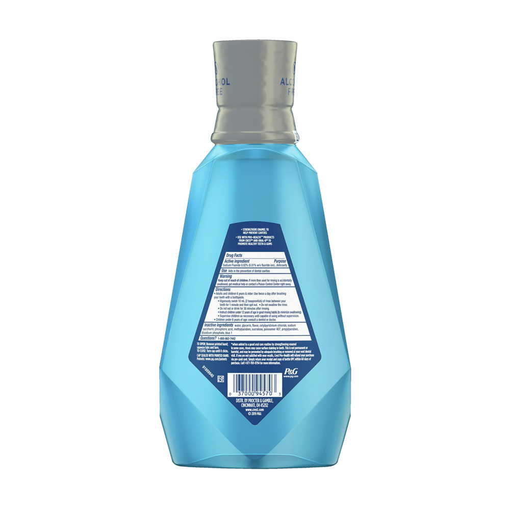 (DATE 08/2026) Nước Súc Miệng Crest Pro Health Advanced Làm Sạch, Giảm Mùi - 1L