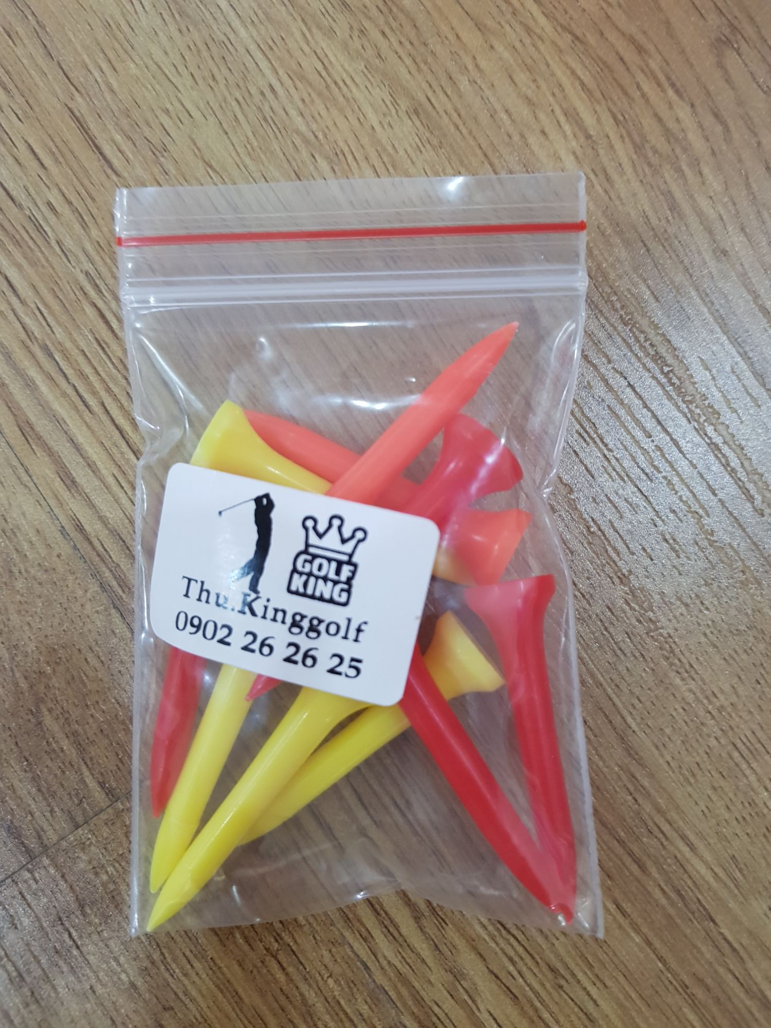 Tee Golf Nhựa Ngắn (set 3 gói)