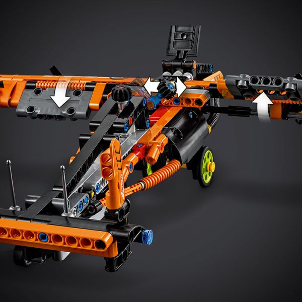 Đồ Chơi LEGO TECHNIC 42120 Ca nô Đệm Khí Cứu Hộ