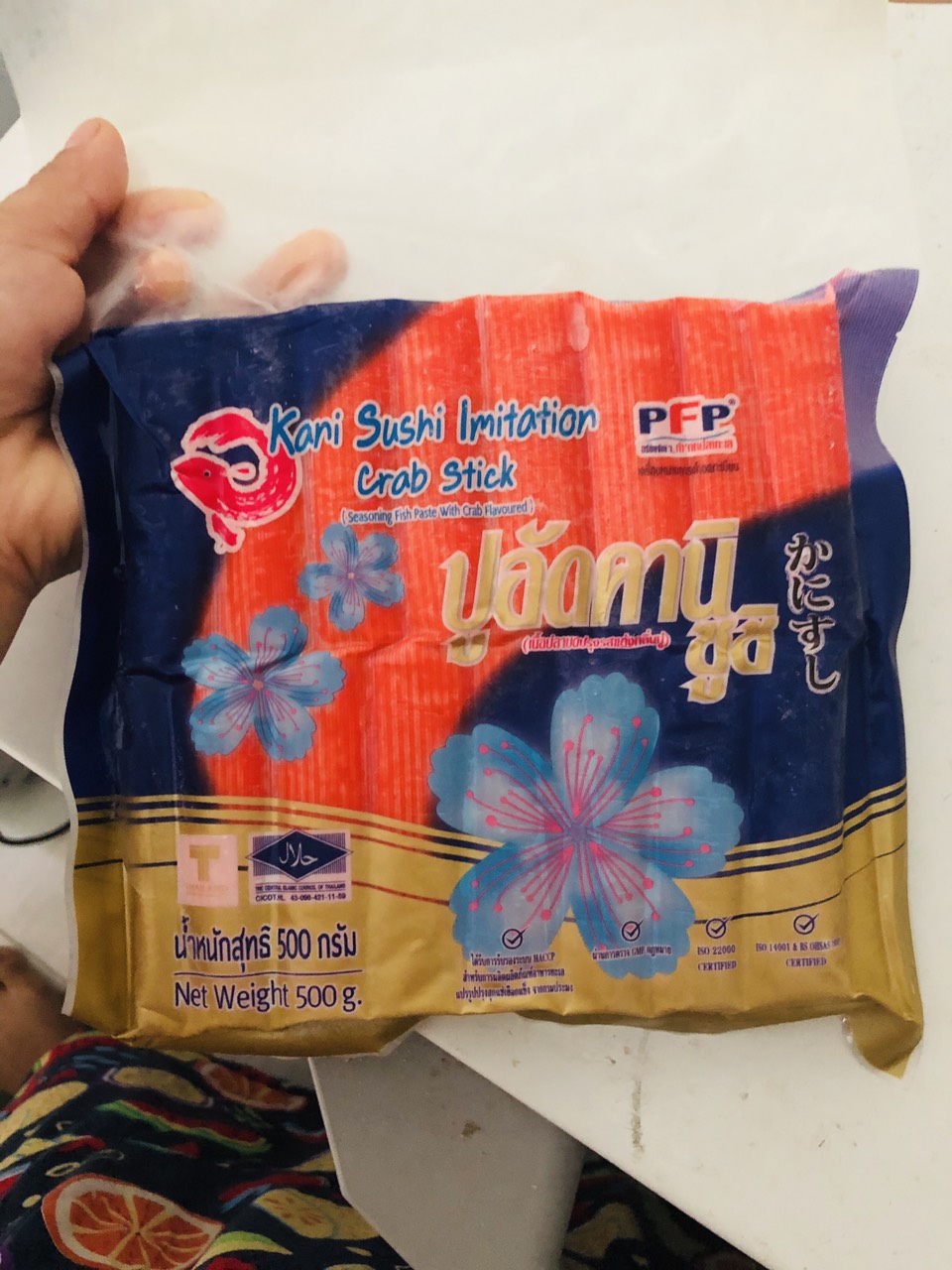 gói thanh cua 500g