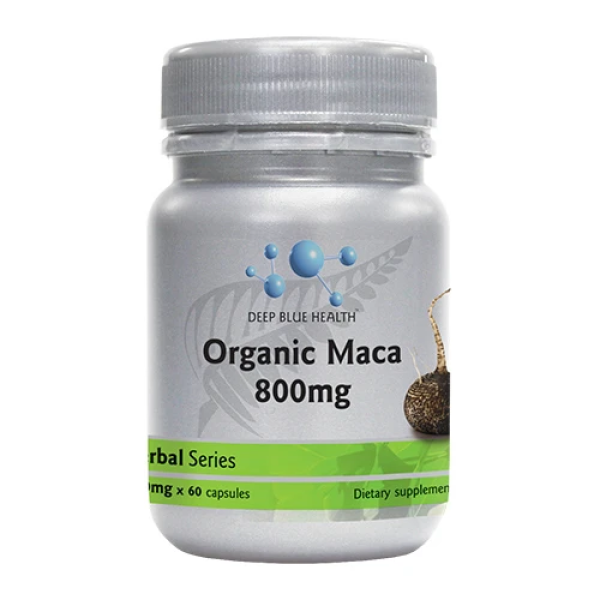 [HCM]Viên uống tăng cường sinh lý Deep Blue Health Organic Maca 60 viên nhập khẩu
