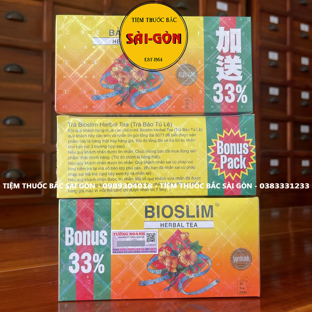 Trà Giảm Cân Bảo Tú Lệ Hộp 40 túi