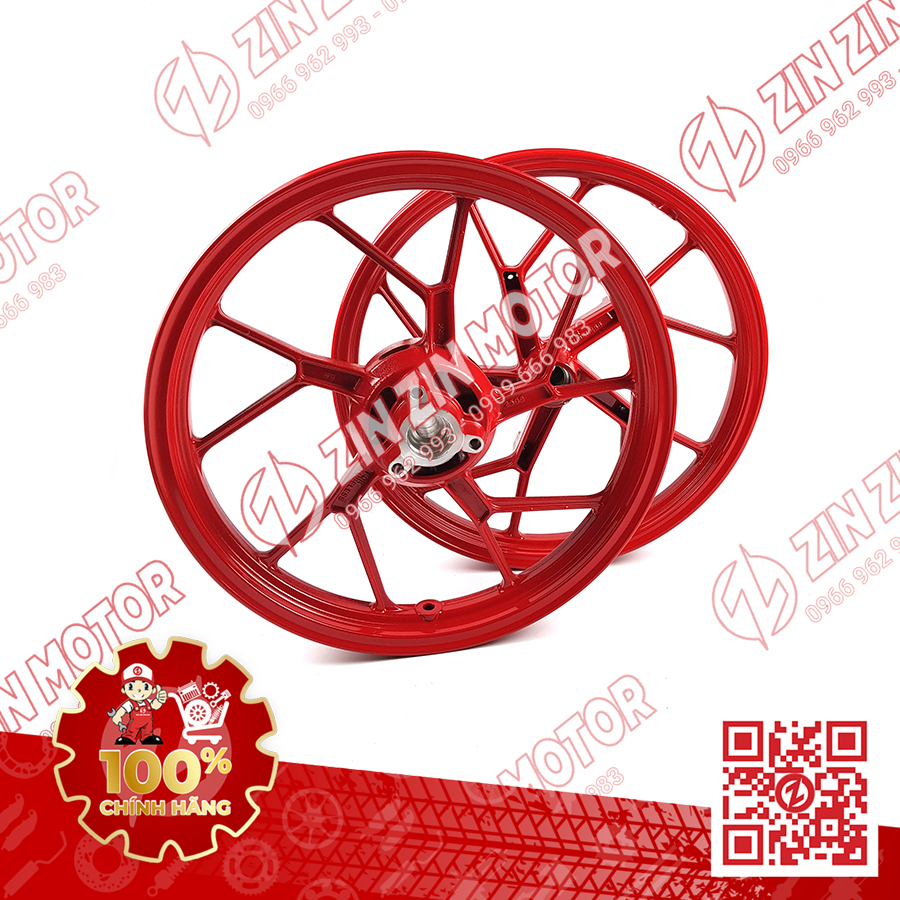 Mâm satria fi , raider fi trước sau đủ màu 54111-25g70 , 64111-25g60 chính hãng