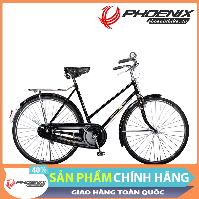 XE ĐẠP PHƯỢNG HOÀNG NỮ CỔ PHANH ĐŨA 2024