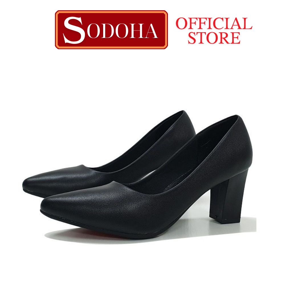 Giày Nữ , Giày Cao Gót Nữ SODOHA SDH570 Đế Cao 7cm