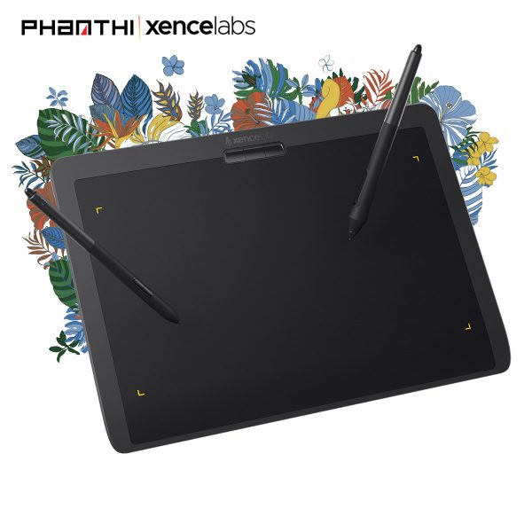 Bảng Vẽ Đồ Họa Xencelabs Medium Wireless Cảm Ứng Nghiêng Kèm 2 Bút Stylus Và Túi Đựng Cao Cấp