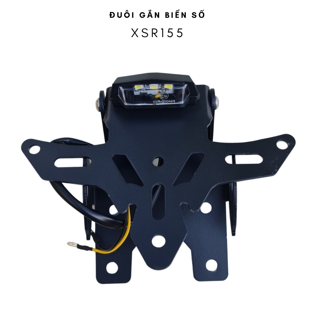 Đuôi biển số độ cho yamaha XSR155 gập 2 chiều.