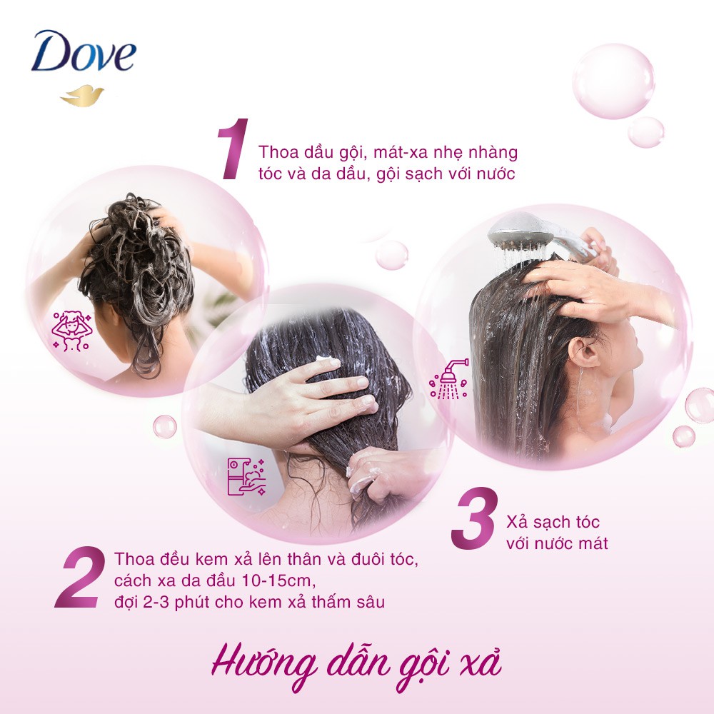 Dầu gội Dove ngăn gãy rụng tóc (Chai 640g)