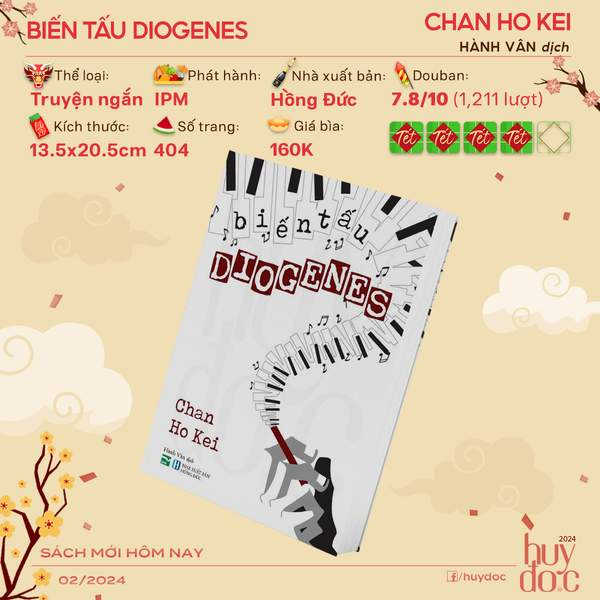 Sách biến tấu diogenes - chan ho kei