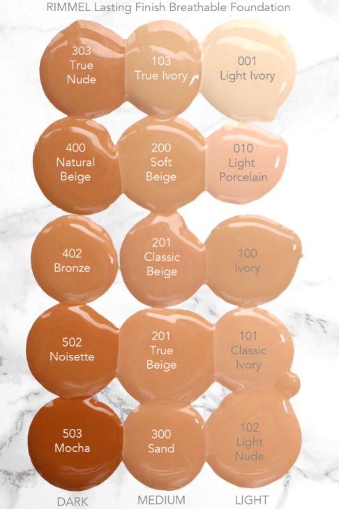Kem nền Rimmel Lasting Finish 35 Hour Foundation - 100 Ivory (Bill Anh)