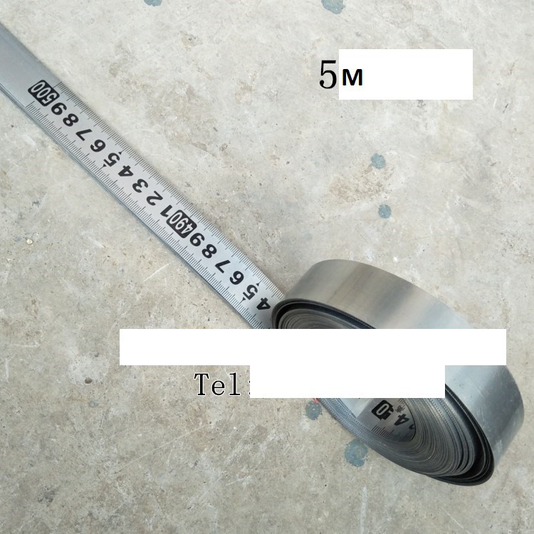 Thước Lá Inox Dài 5M Rộng 2,5Cm