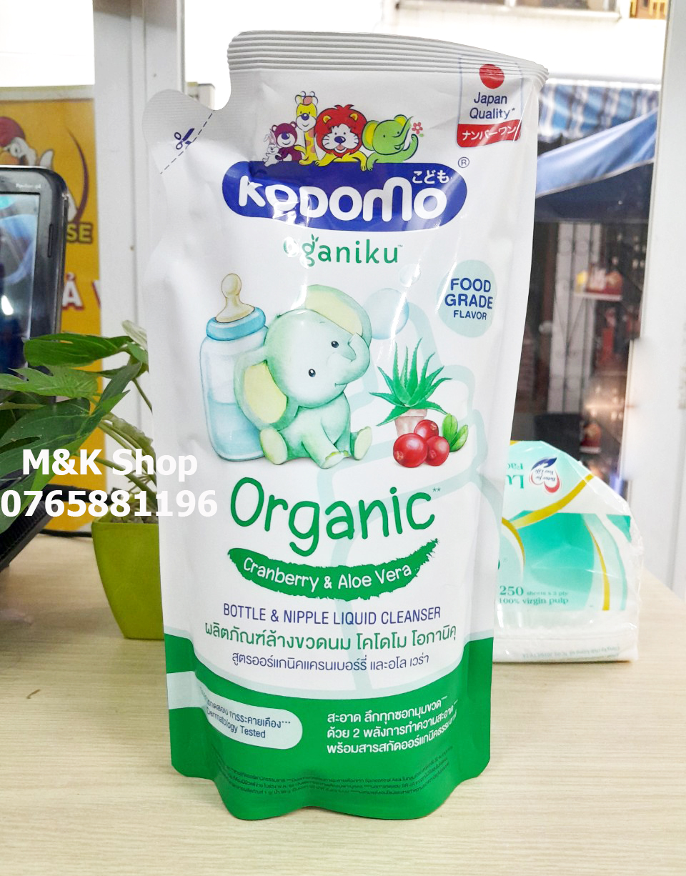 Nước rửa bình sữa Kodomo Oganicku