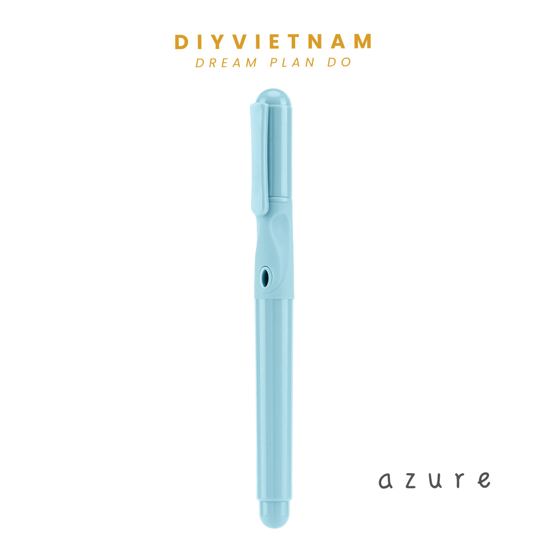 Tube refills fountain pen