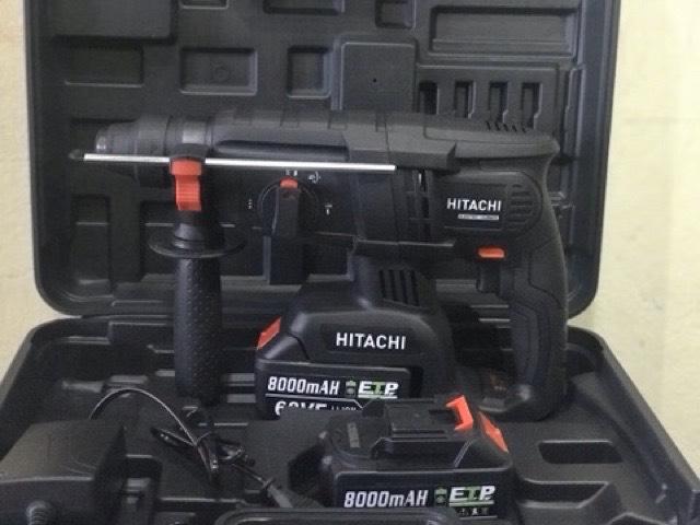 Máy khoan bê tông dùng pin Hitachi
