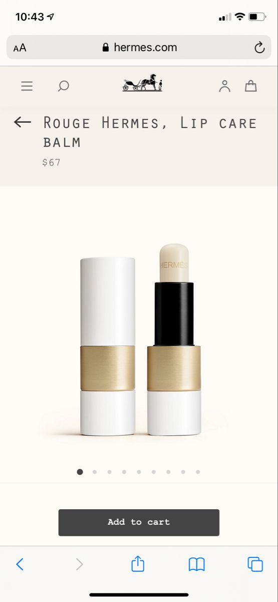 Son Dưỡng Cao Cấp Rouge Hermes Lip Care Balm
