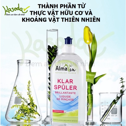 Nước làm bóng Almawin 500ml dùng cho máy rửa bát máy rửa chén