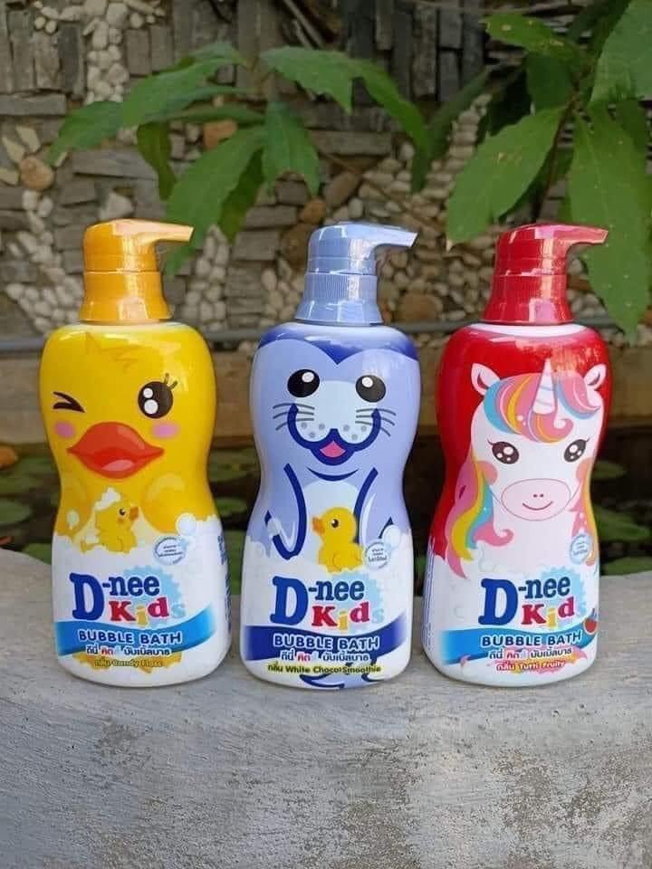 [HCM]Sữa tắm gội cho bé Dnee kids Thái Lan 400ml [ Đỏ ]