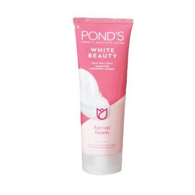Sữa rửa mặt trắng hồng rạng rỡ Ponds White Beauty 100g