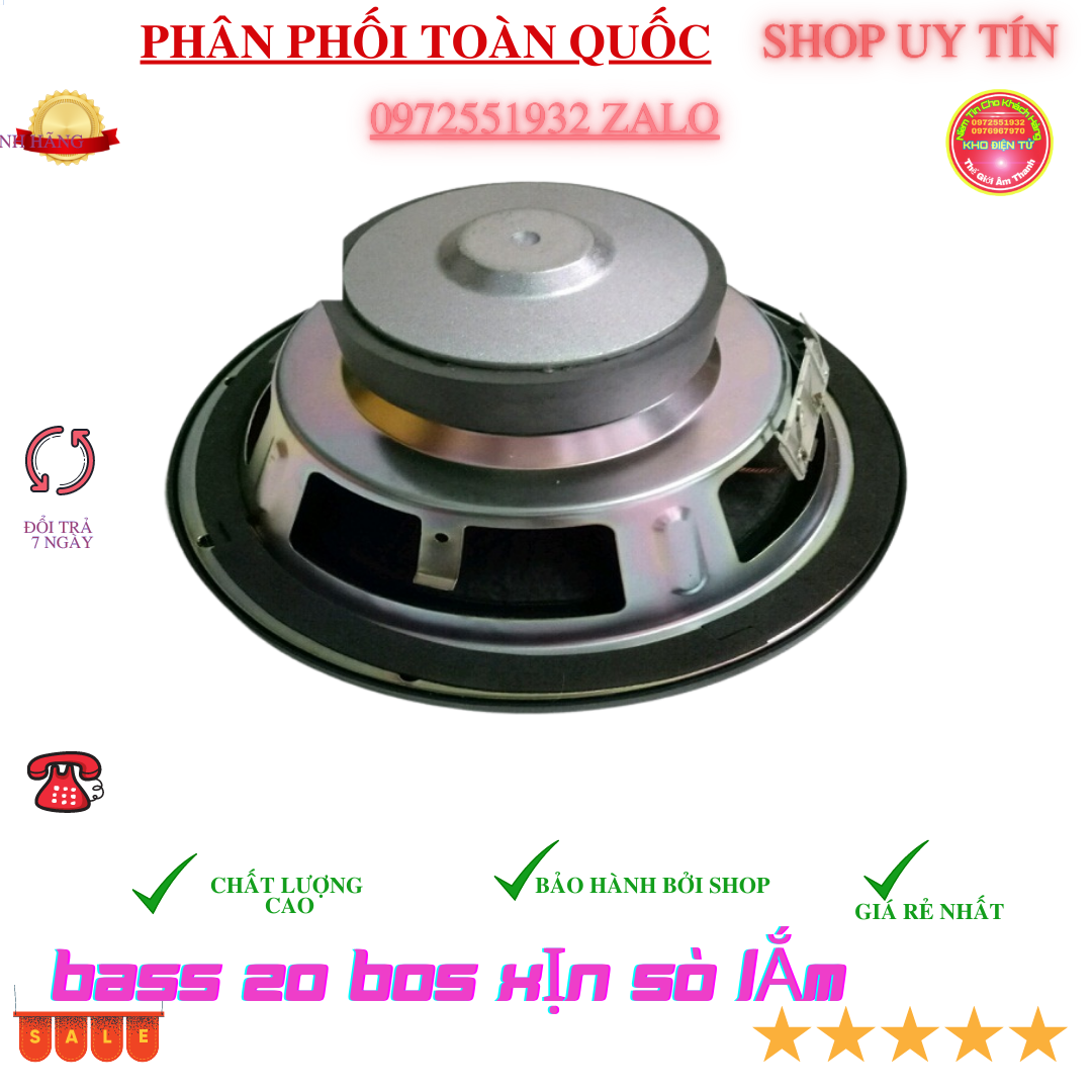Loa bas 20 bos từ 100 côn 6 lớpGIÁ 1 CÁI