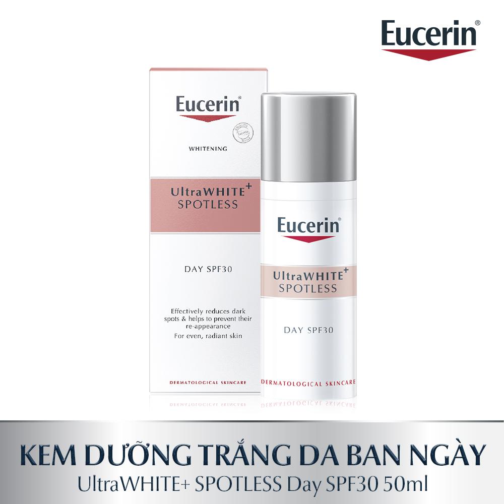 Kem dưỡng trắng da ban ngày eucerin ultrawhite+ spotless spf30