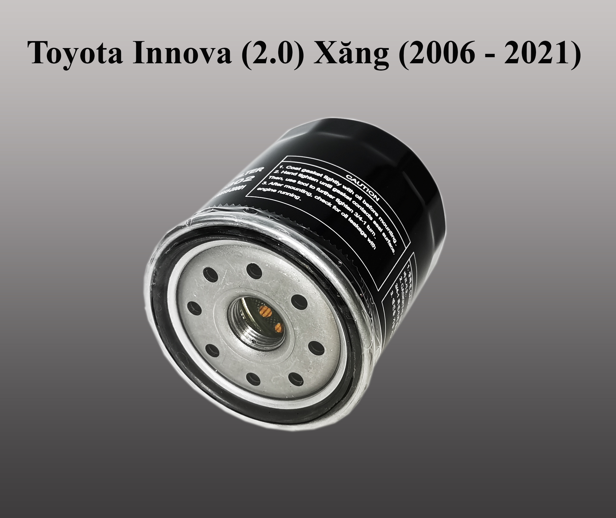 Lọc nhớt Innova (2.0) xăng (2006 - 2021)