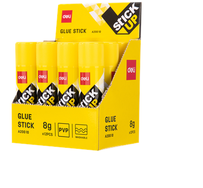 Hồ khô dán giấy deli ea20010 vàng 8g
