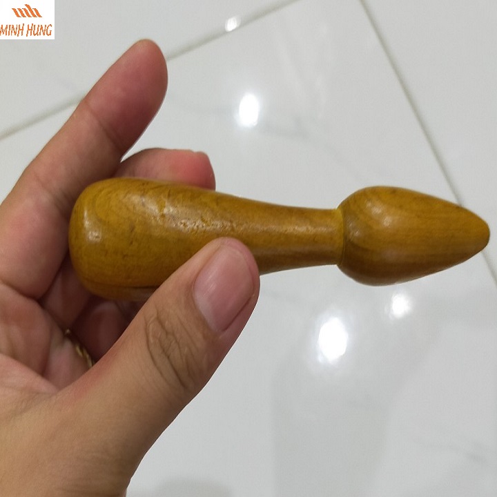 Cây day huyệt củ tỏi bằng gỗ thơm