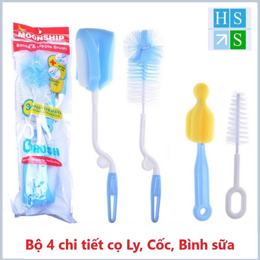Cọ rửa bình sữa cho bé