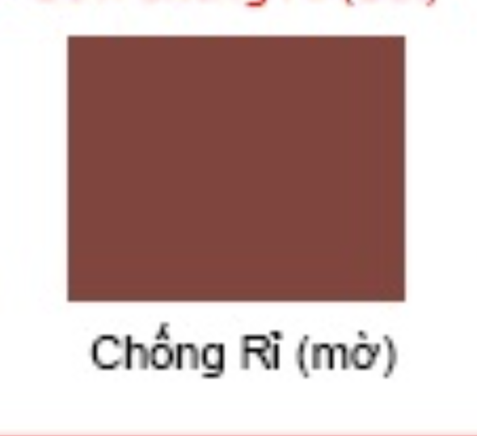 Sơn bạch tuyết chống rỉ sét màu đen màu bóng sơn lót - dnx ipure