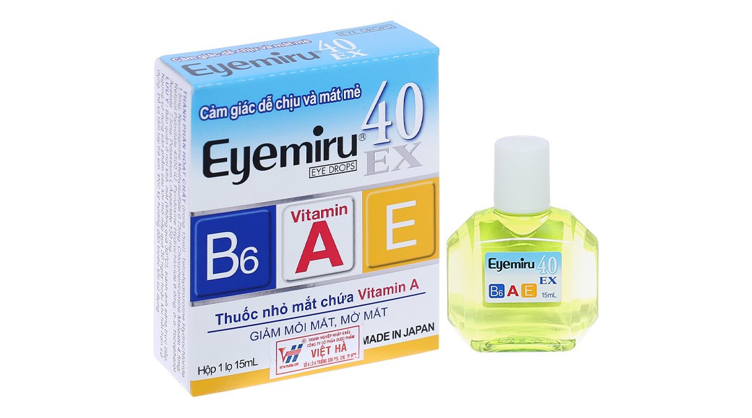 Dung dịch nhỏ mắt Eyemiru 40 EX Lion  (15ml)