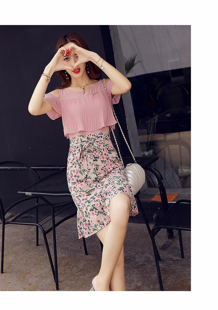 [HCM]Đầm Họa tiết xăn Xắn - lindashop - DS888