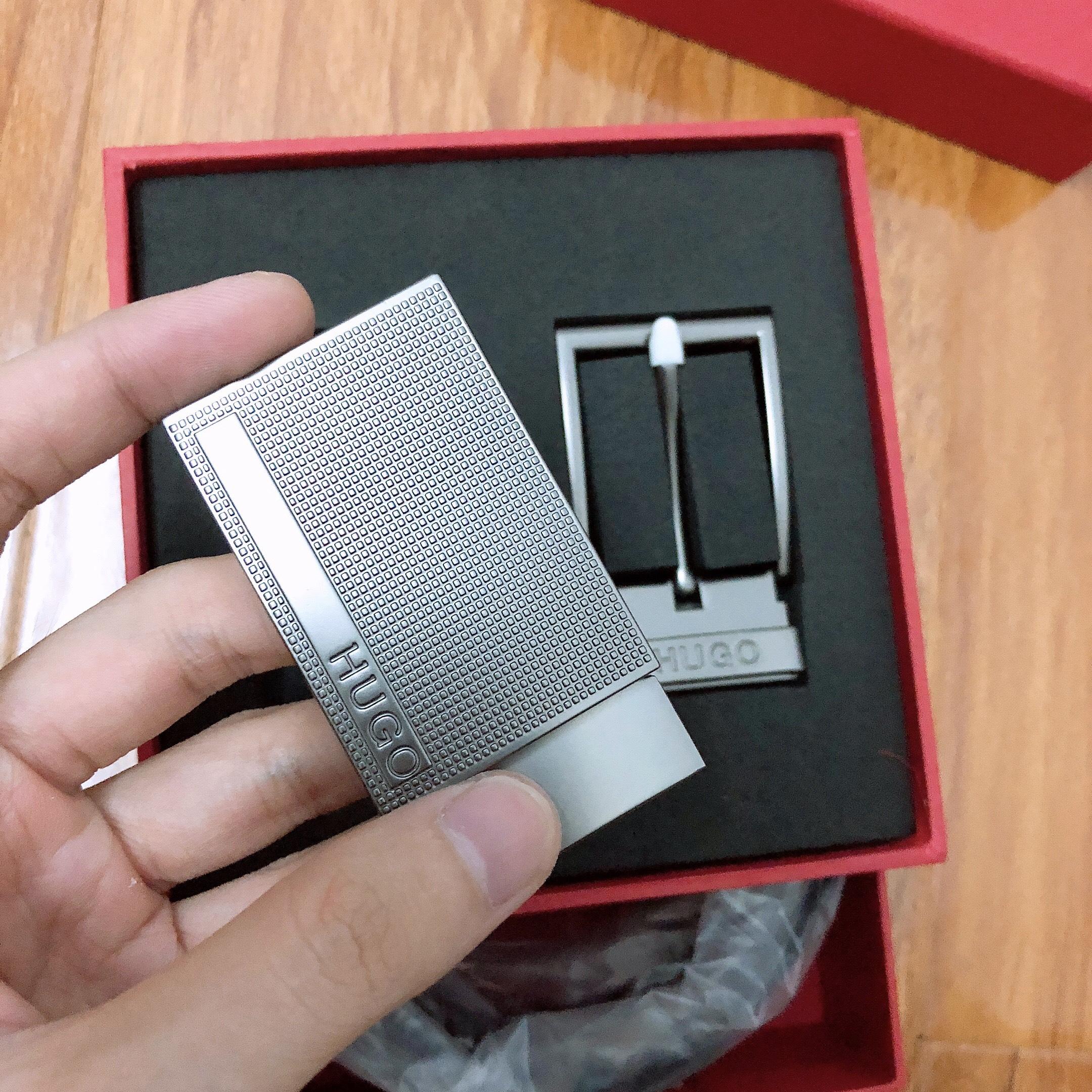 Set Nịt Hugo Boss Hộp Đỏ 2 Mặt