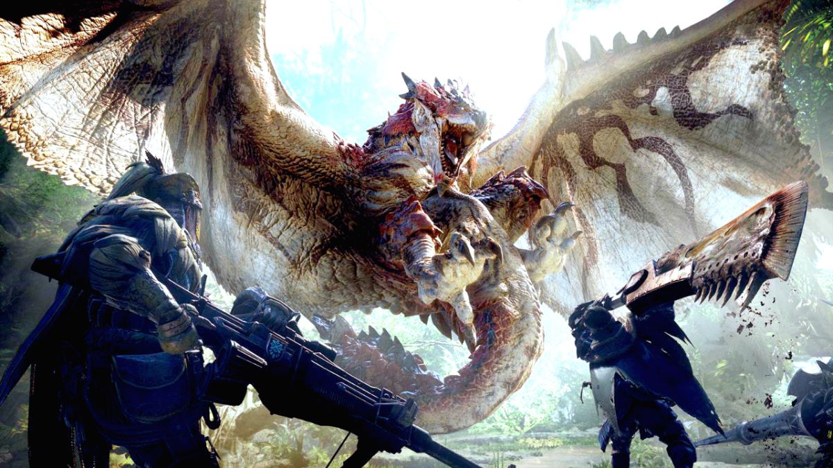 Đĩa Game PS4: Monster Hunter: World - hệ EU