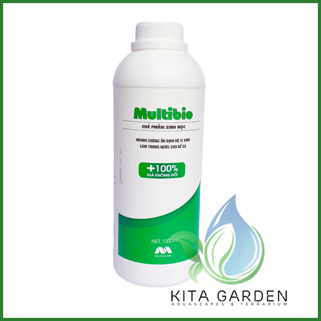 Vi sinh nước Multibio giúp trong nước bể cá