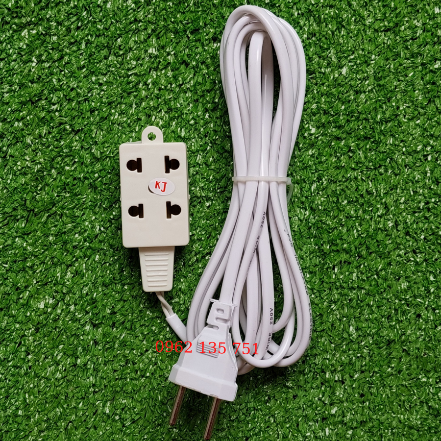 Ổ Cắm Đa Năng Liền Dây 1000W 3m - 5m