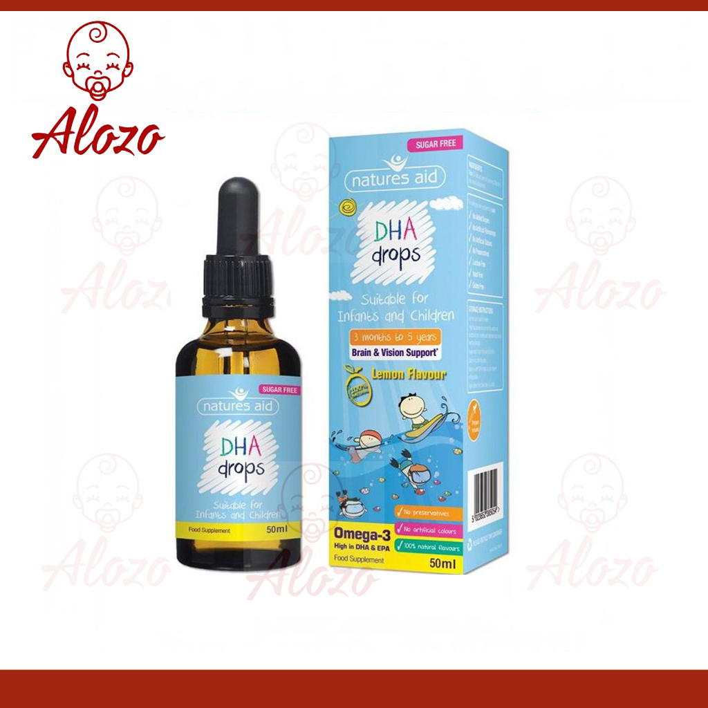 DHA Drops 50ml Dạng Giọt Của Anh Cho Bé