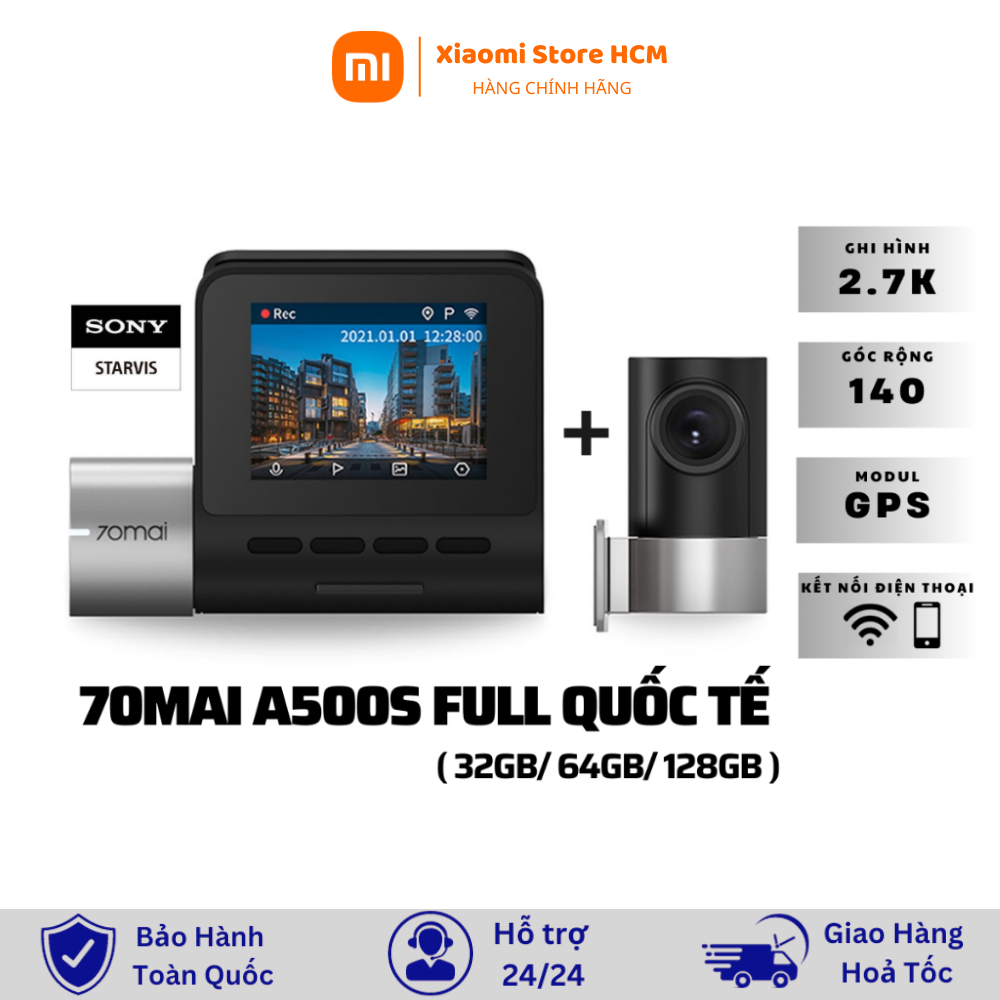 Xiaomi 70mai Lite D08 full HD 1080p action camera WiFi funciton GPS sony