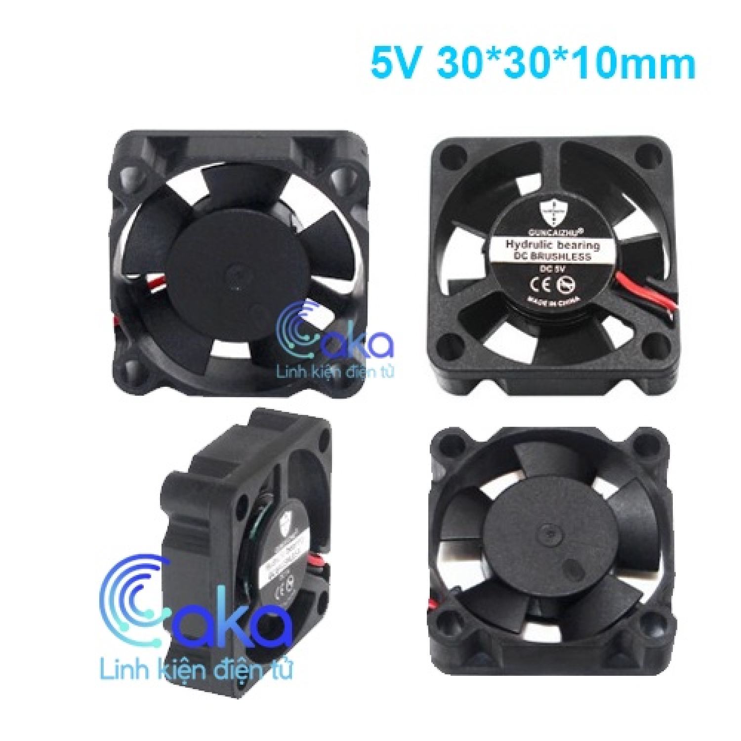 Quạt tản nhiệt 5V 3x3x1cm