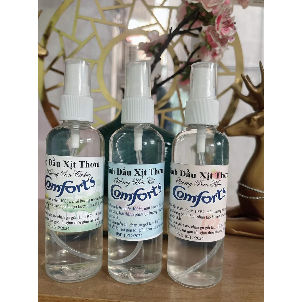 Tinh Dầu Comfort Xịt Thơm Quần Áo Chai 100ml